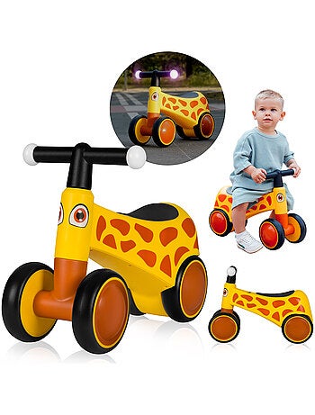 Bicicleta de equilibrio LIONELO Sammy - Bicicleta infantil - 4 ruedas - Ergonómica - Puños suaves y