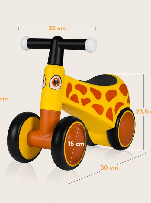 Bicicleta de equilibrio LIONELO Sammy - Bicicleta infantil - 4 ruedas - Ergonómica - Puños suaves y - Kiabi
