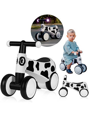 Bicicleta de equilibrio LIONELO Sammy - Bicicleta infantil - 4 ruedas - Ergonómica - Puños suaves y