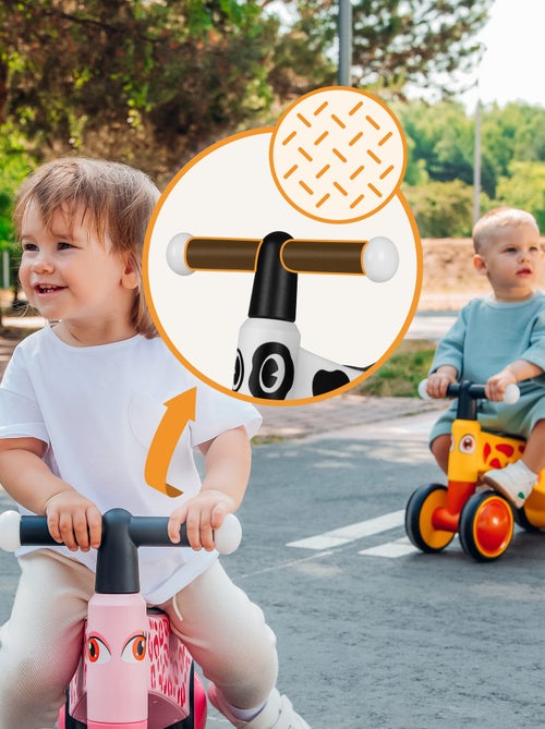 Bicicleta de equilibrio LIONELO Sammy - Bicicleta infantil - 4 ruedas - Ergonómica - Puños suaves y - Kiabi