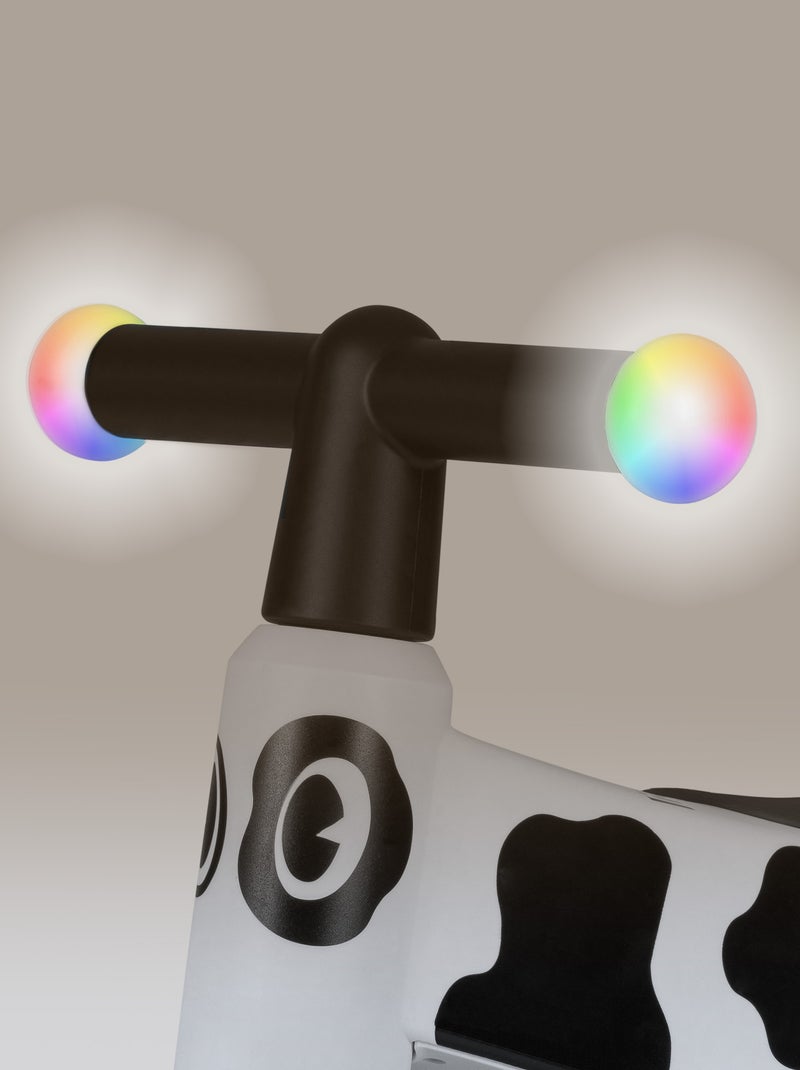 Bicicleta de equilibrio LIONELO Sammy - Bicicleta infantil - 4 ruedas - Ergonómica - Puños suaves y Blanco/Lima/Rosa oscuro/Turquesa - Kiabi