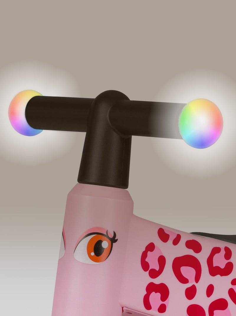 Bicicleta de equilibrio LIONELO Sammy - Bicicleta infantil - 4 ruedas - Ergonómica - Puños suaves y Rosa - Kiabi