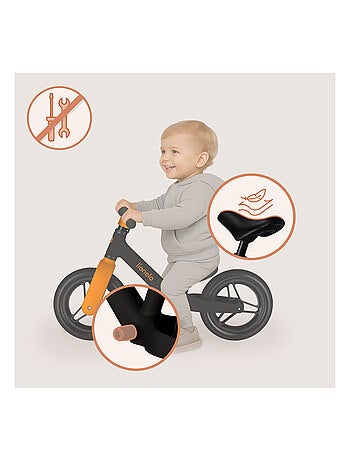 Bicicleta de equilibrio LIONELO Toni - Bicicleta para bebé - Ligera - A partir de 18 meses - Manilla