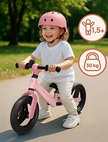 Bicicleta de equilibrio LIONELO Toni - Bicicleta para bebé - Ligera - A partir de 18 meses - Manilla
