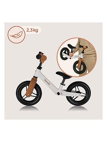 Bicicleta de equilibrio LIONELO Toni con casco - A partir de 18 meses - Bicicleta para bebé - Ligera