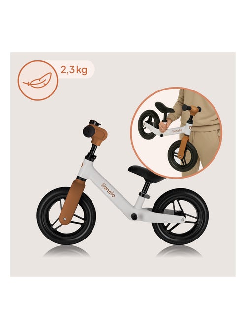 Bicicleta de equilibrio LIONELO Toni con casco - A partir de 18 meses - Bicicleta para bebé - Ligera - Kiabi