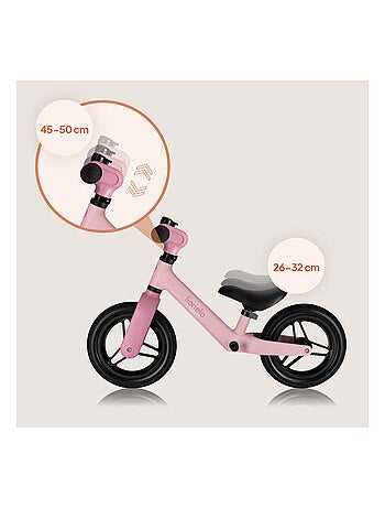 Bicicleta de equilibrio LIONELO Toni con casco - A partir de 18 meses - Bicicleta para bebé - Ligera