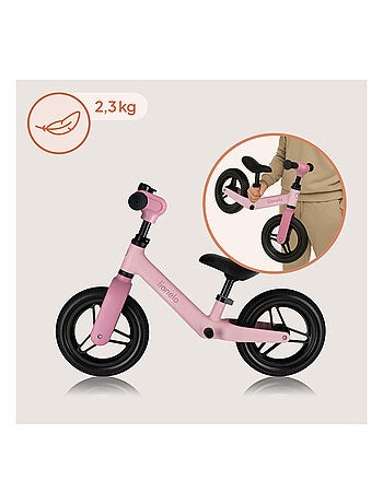 Bicicleta de equilibrio LIONELO Toni con casco - A partir de 18 meses - Bicicleta para bebé - Ligera