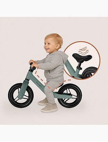 Bicicleta de equilibrio LIONELO Toni con casco - A partir de 18 meses - Bicicleta para bebé - Ligera