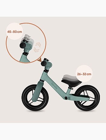 Bicicleta de equilibrio LIONELO Toni con casco - A partir de 18 meses - Bicicleta para bebé - Ligera