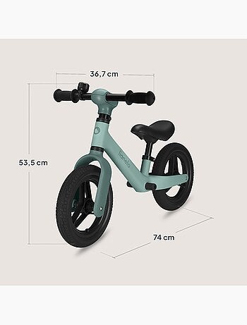 Bicicleta de equilibrio LIONELO Toni con casco - A partir de 18 meses - Bicicleta para bebé - Ligera