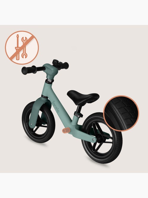 Bicicleta de equilibrio LIONELO Toni con casco - A partir de 18 meses - Bicicleta para bebé - Ligera - Kiabi Bicicleta de equilibrio LIONELO Toni con casco - A partir de 18 meses - Bicicleta para bebé - Ligera - Kiabi
