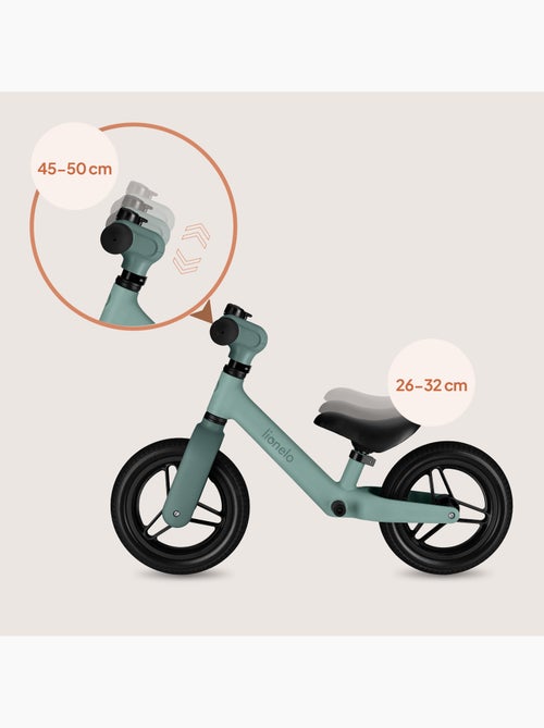 Bicicleta de equilibrio LIONELO Toni con casco - A partir de 18 meses - Bicicleta para bebé - Ligera - Kiabi Bicicleta de equilibrio LIONELO Toni con casco - A partir de 18 meses - Bicicleta para bebé - Ligera - Kiabi
