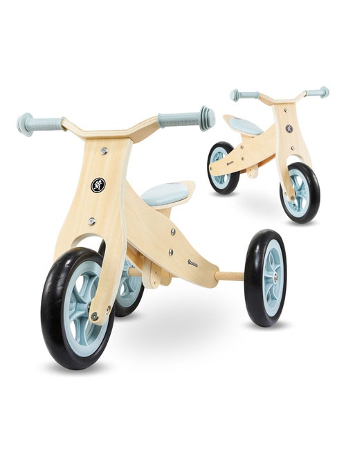 Bicicleta evolutiva 2 en 1 percy de madera sin pedales triciclo y equilibrio - Kiabi Bicicleta evolutiva 2 en 1 percy de madera sin pedales triciclo y equilibrio - Kiabi