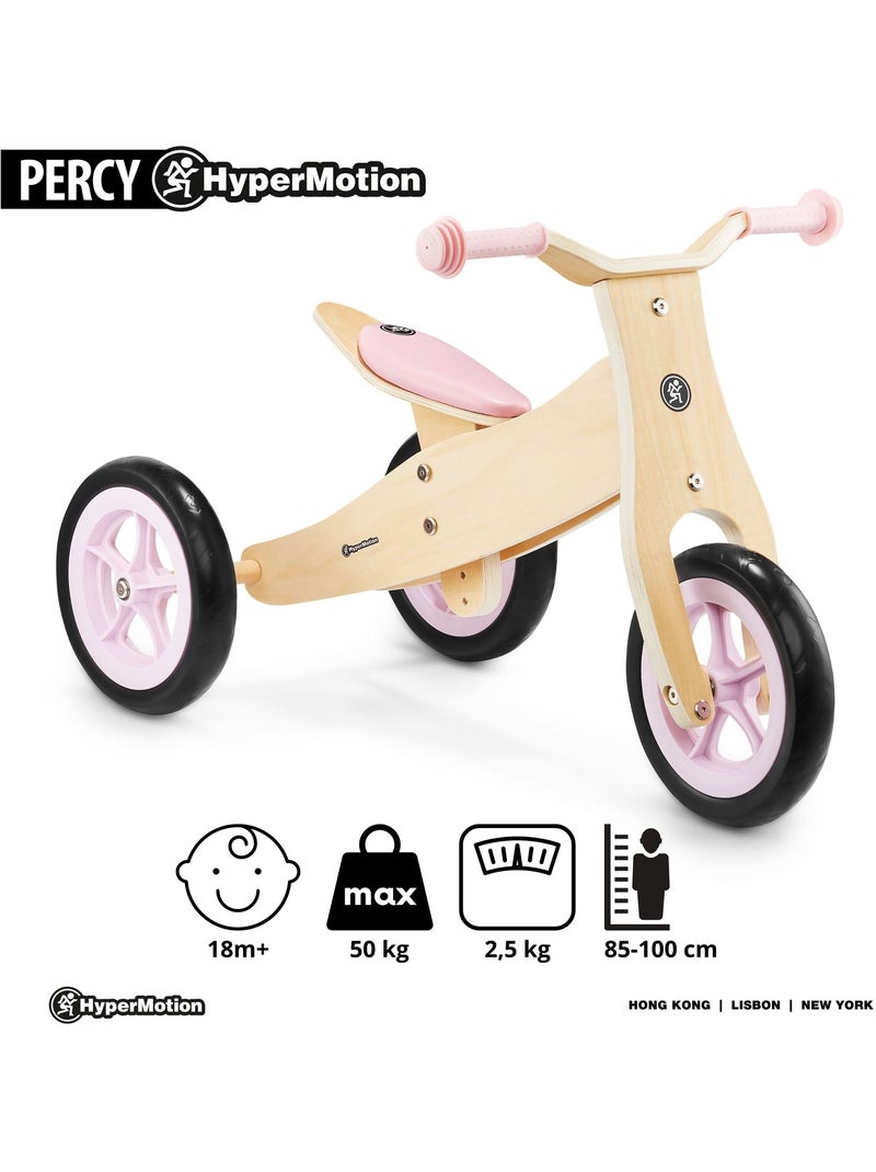 Bicicleta evolutiva 2 en 1 percy madera sin pedales triciclo y bici de equilibrio N/D - Kiabi