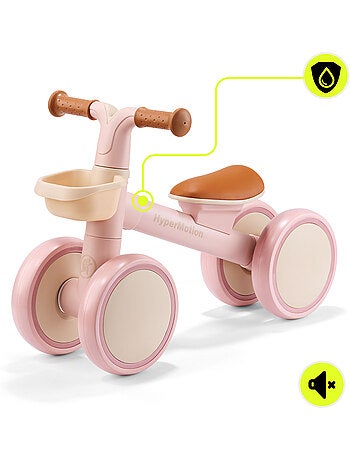 Bicicleta sin pedales infantil de 4 ruedas con cesta TOBI MINI HyperMotion