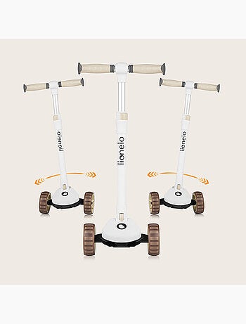 Bicicleta/patinete de equilibrio LIONELO Franky - Ruedas iluminadas - Hasta 50 kg - Cesta