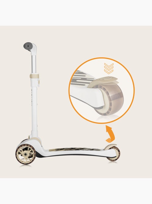 Bicicleta/patinete de equilibrio LIONELO Franky - Ruedas iluminadas - Hasta 50 kg - Cesta - Kiabi