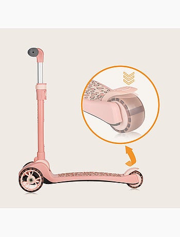 Bicicleta/patinete de equilibrio LIONELO Franky - Ruedas iluminadas - Hasta 50 kg - Cesta