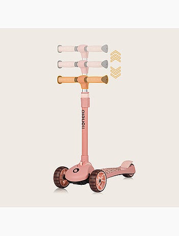 Bicicleta/patinete de equilibrio LIONELO Franky y casco - Ruedas iluminadas - Hasta 50 kg - Cesta