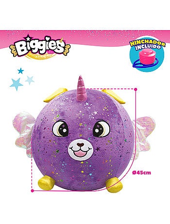 Biggies peluche hinchable xxl ajolote brillante