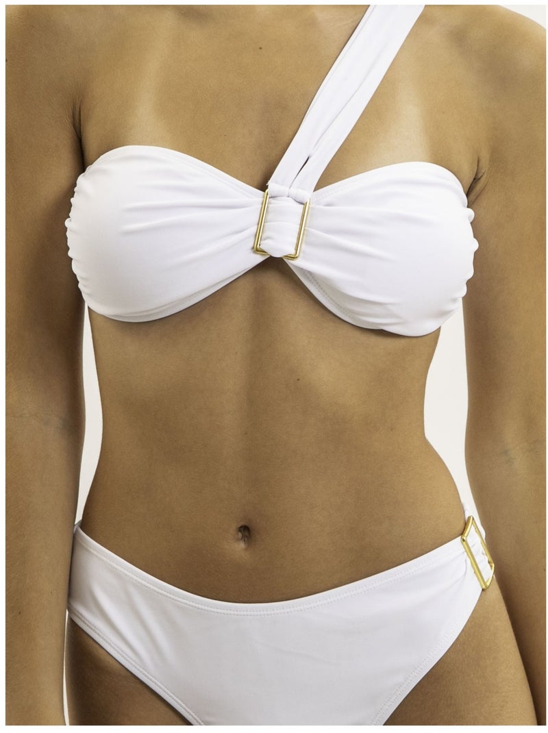 Bikini bandeau GOLENE Blanco - Kiabi