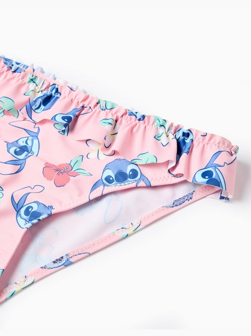 Bikini con motivo de Stitch y volantes - Kiabi