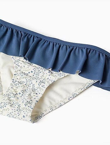 Bikini con motivo floral y volantes You&Me