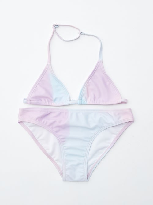 Bikini con top + braguita - 2 piezas - Kiabi