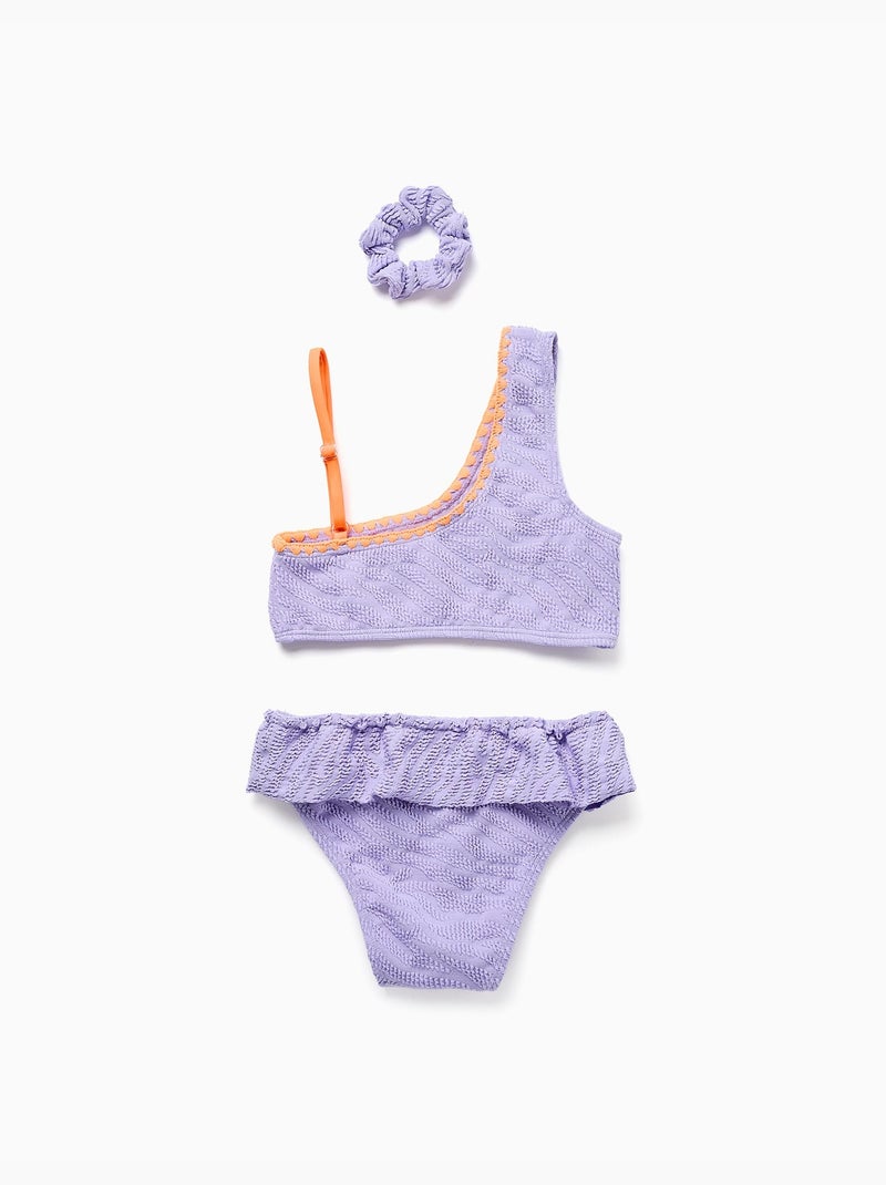 Bikini con volantes + coletero N/D - Kiabi