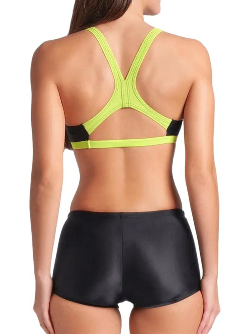 Bikini de 2 piezas Arena para mujer Negro - Kiabi