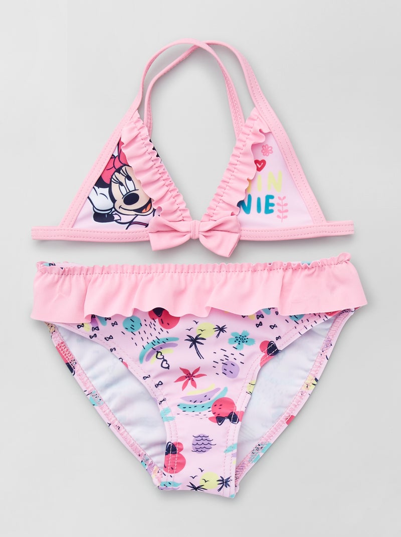 Bikini de 'Minnie Mouse' 'Disney' rosa - Kiabi