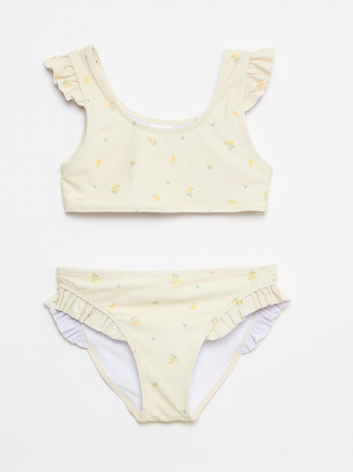 Bikini estampado - 2 piezas - Kiabi