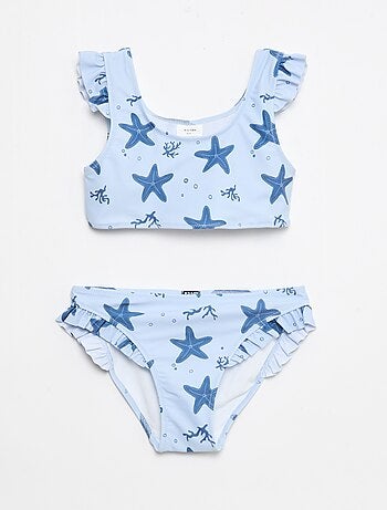 Bikini estampado - 2 piezas