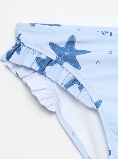 Bikini estampado - 2 piezas - Kiabi