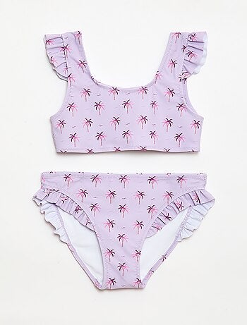 Bikini estampado - 2 piezas