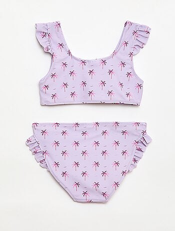 Bikini estampado - 2 piezas