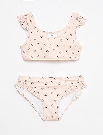 Bikini estampado - 2 piezas