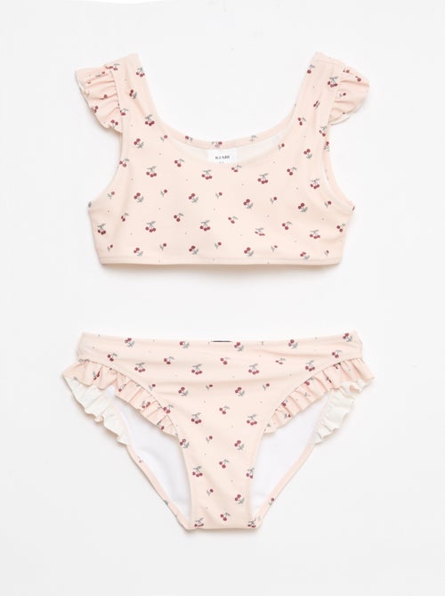 Bikini estampado - 2 piezas - Kiabi