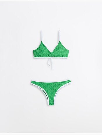 Bikini jacquard floral, MO Fashion
