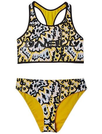 Bikini O'Neill de niña con estampados
