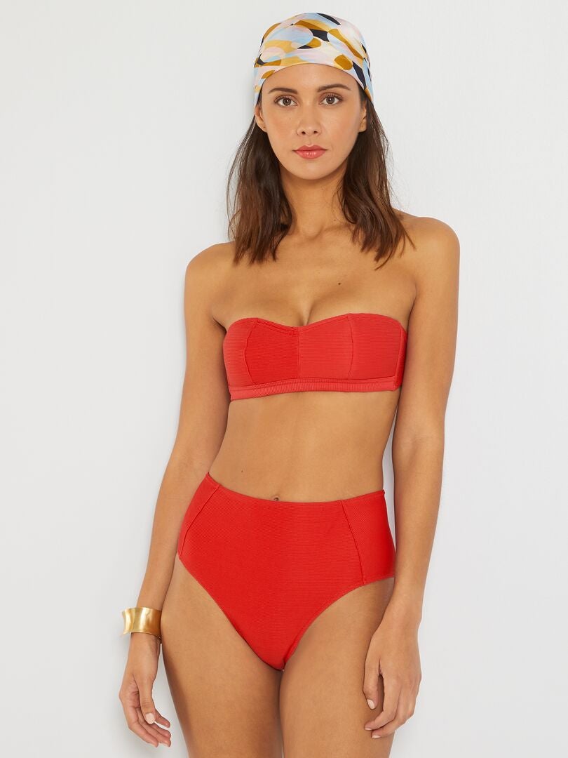 Bikini rojo - Kiabi