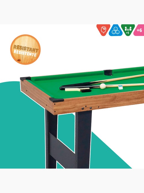 Billar americano 121x61x78 cm cb games - Kiabi