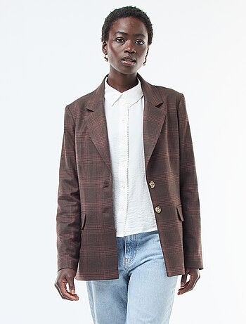 Blazer a cuadros