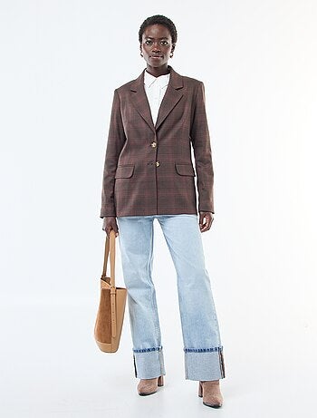 Blazer a cuadros
