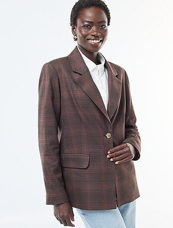Blazer a cuadros