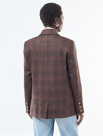 Blazer a cuadros