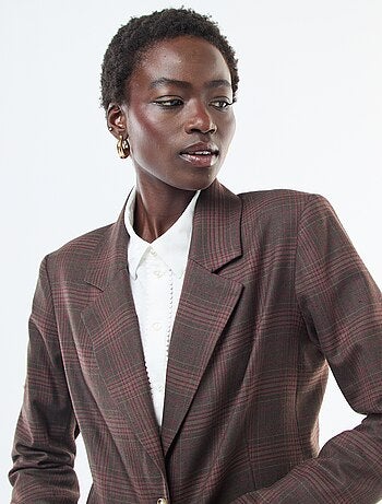 Blazer a cuadros