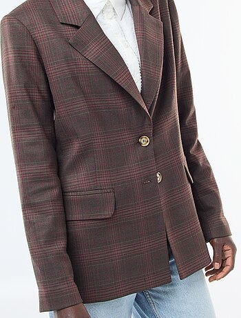Blazer a cuadros