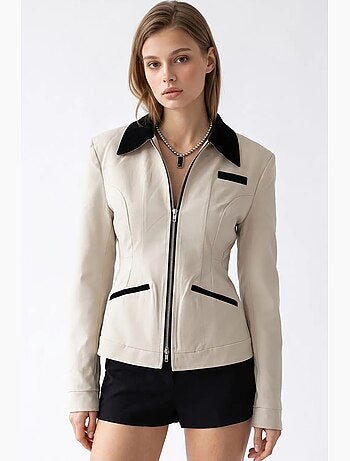 Blazer de algodón mixray